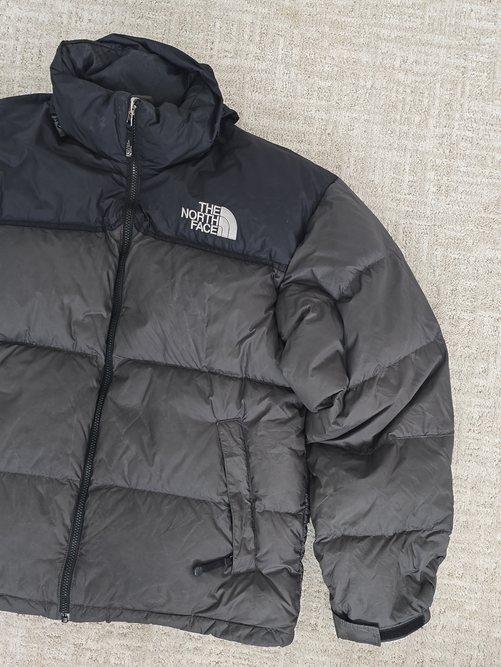 The North Face | Black and Gray 700 Down Puffer Jacket